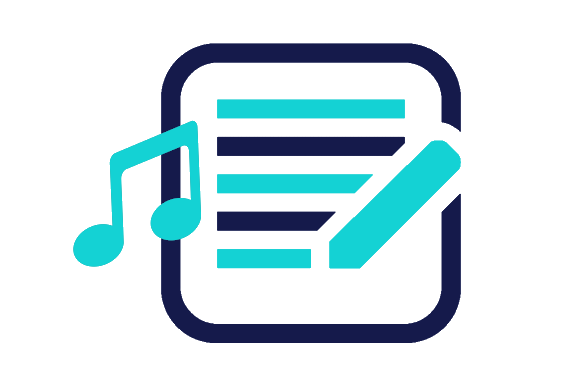 Shownotes and music icon